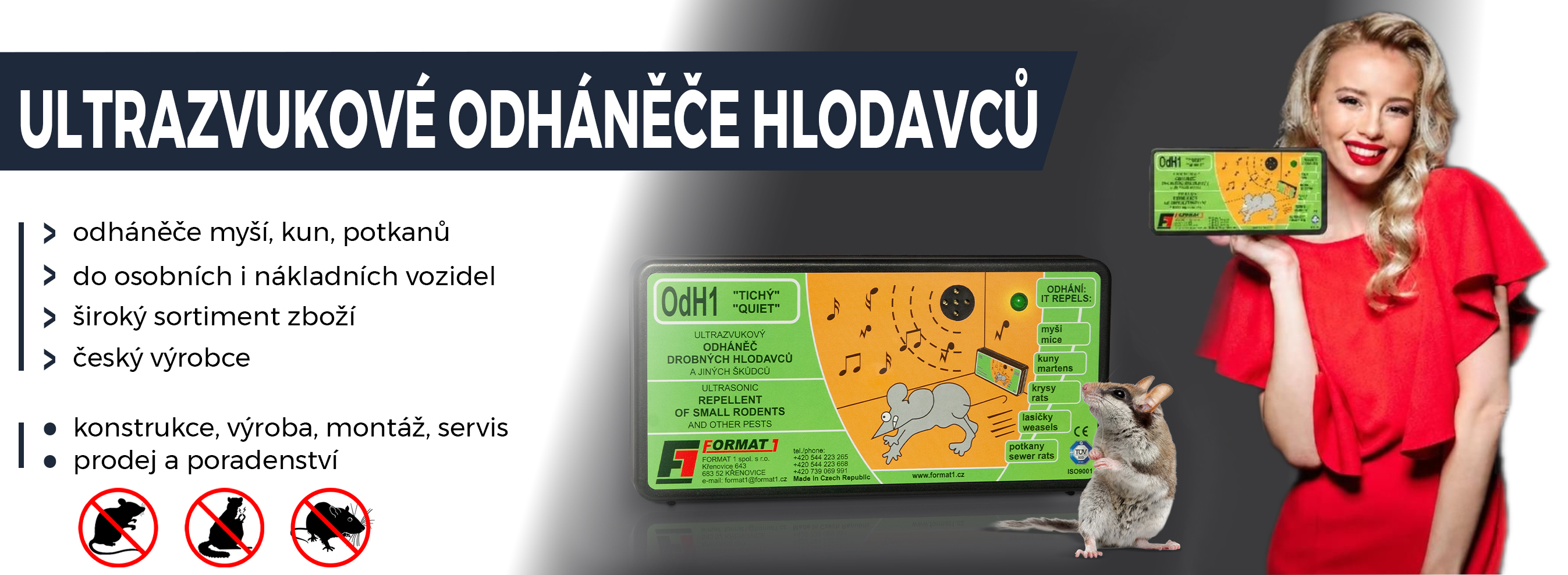 Ultrazvukové odháněče hlodavců